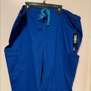 Med Couture Blue Scrub Pants